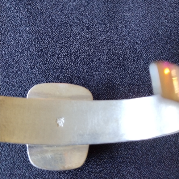 Jay King Sterling Silver Fire Opal and Turquoise DTR Bracelet - Picture 6 of 16